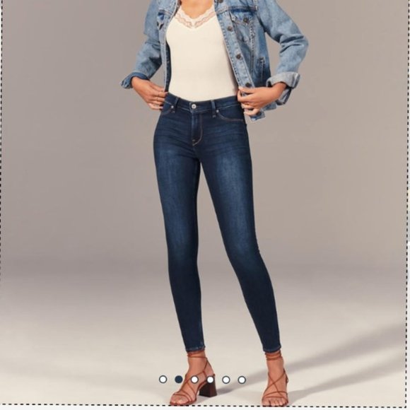 🏆The Abercrombie & Fitch Skinny Jean Legging 2S - Picture 1 of 15